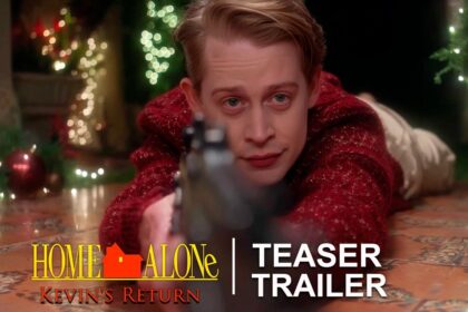 Macaulay Culkin como Kevin McCallister en Home Alone 4: Kevin’s Return, teaser navideño con luces y tensión